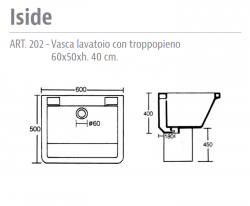 SCHEMA LAVATOIO ISIDE